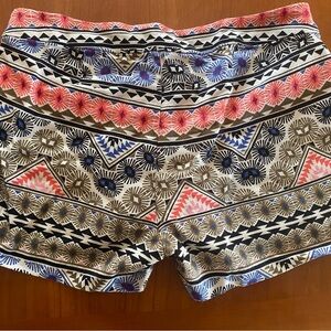 Old Navy High Waist Patterned Shorts - Pink, Blue, Black